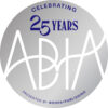 ABIA Celebrating 25 Years logo