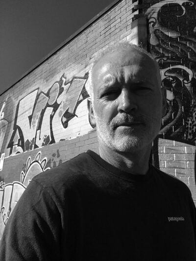 a photo of cameron stewart in black and white