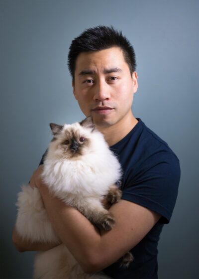 a portrait of Peter Cheong