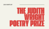 the logo for the Judith Wright Poetry Prize shortlist