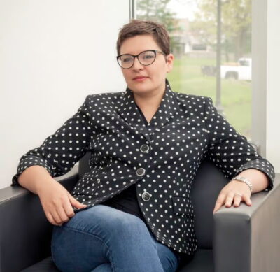 a portrait of Beejay Silcox