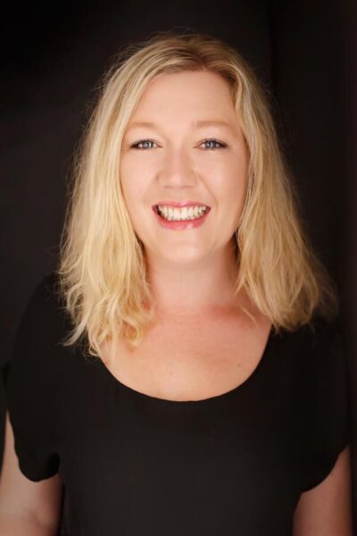 a portrait of Rebecca Raisin