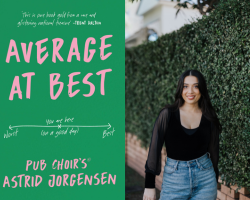 Astrid Jorgensen photo and book cover.