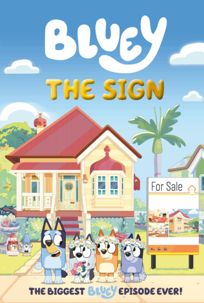 Bluey: The Sign cover.