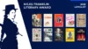 The Miles Franklin 2025 longlist banner of covers.