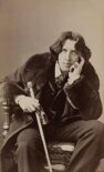 a portrait of Oscar Wilde