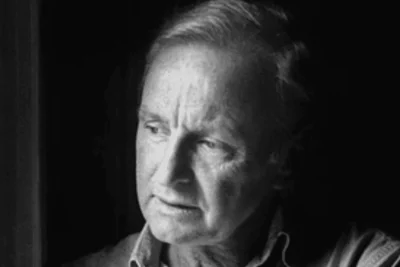 A portrait of Maurice Gee