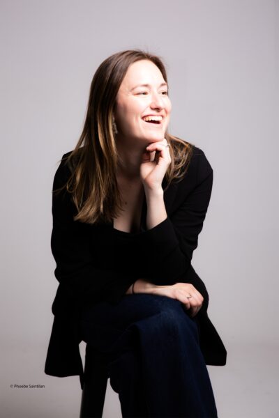a portrait of Phoebe Saintilan-Stock