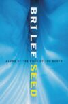 The book cover of 'Seed' by Bri Lee. The text runs vertically against a blue background.