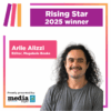 Rising Star winner Arlie Alizzi