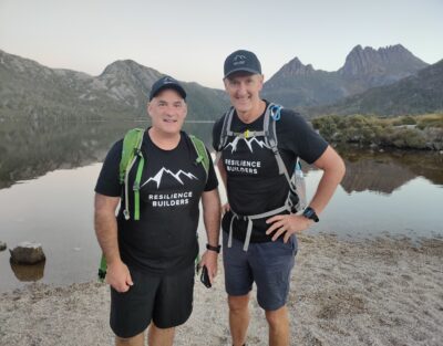 a portrait of Nick Farr and David Buttifant