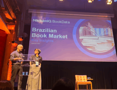 Image shows speakers at the Brazil conference