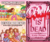 A composite image of three book covers: two colouring books with groups of cartoon women and a pink cover for Beth is Dead