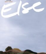 The book cover of "Else" by Rose Michael. A peson lies shirtless on a rocky ground.