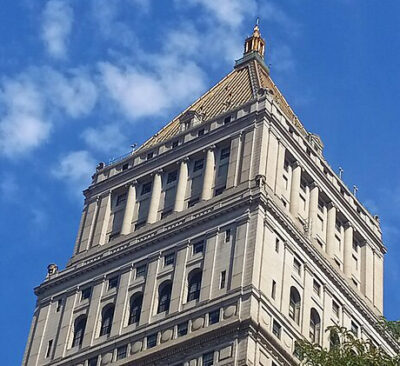 Exterior of the Thurgood Marshall US Courthouse in New York.