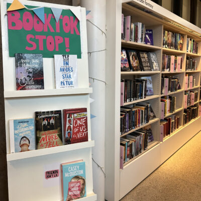 The Booktok Stop at the Gothenburg City Library, Sweden.
